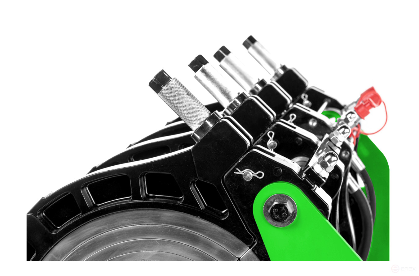 Butt welding machine for HDPE pipes PROSVAR S 355 PLUS