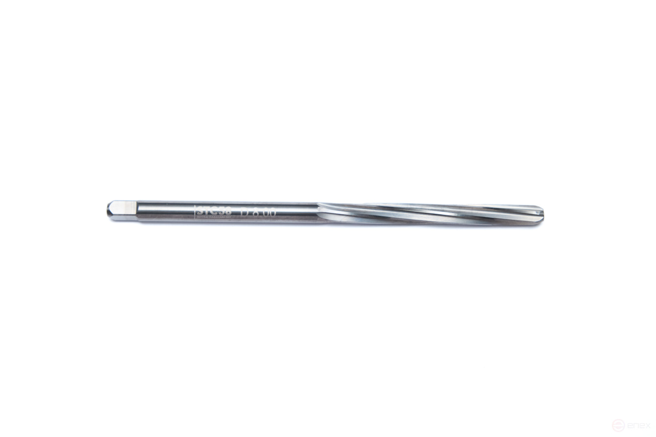 The tungsten carbide sweep is straight.f4.98x160 mm