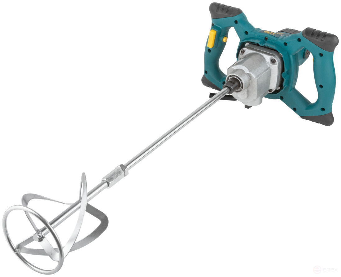 Mixer 1200 W; 0-580 / 0-800 rpm; 50 Nm; 100 L; two-speed, metal.housing, incline; box