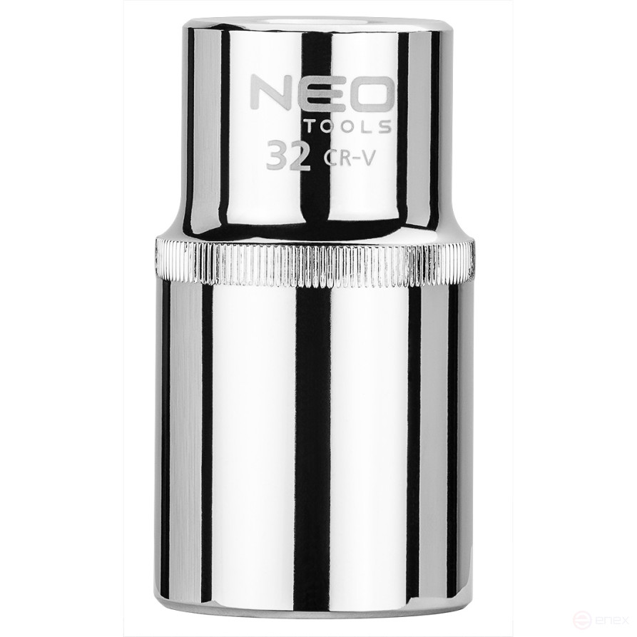 Головка торцевая 12-гранная 1/2" 32 мм, длин.