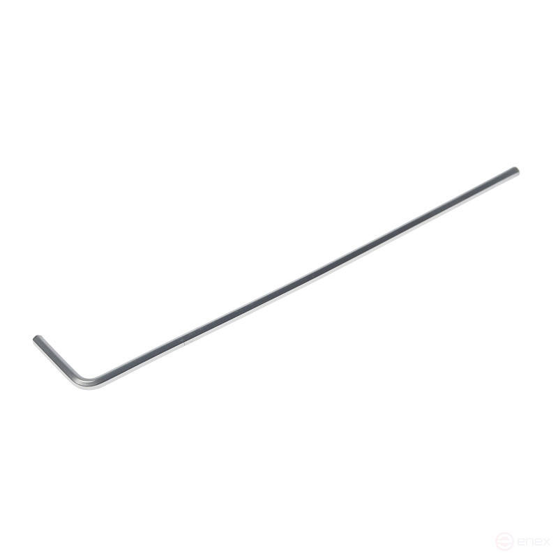 Ключ шестигранный 2мм ER-76402XL: Г-образный экстрадлинный ЭВРИКА /1/50/300