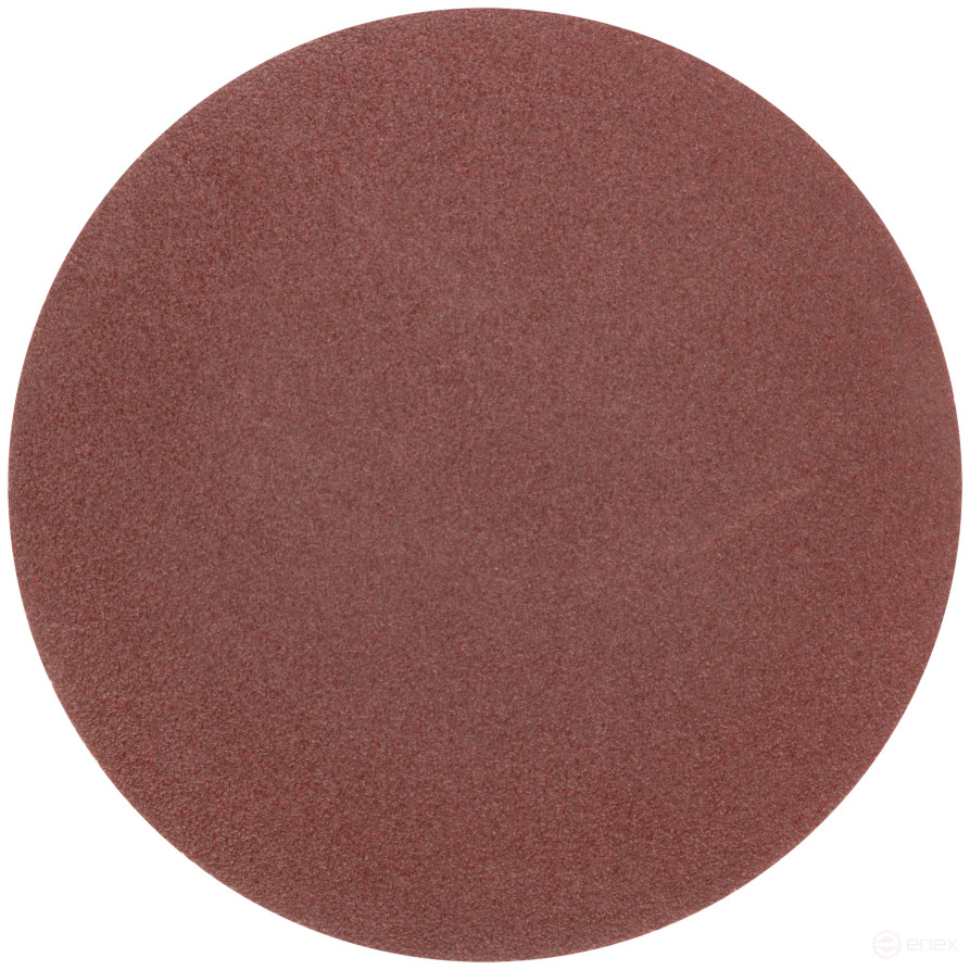 Круги шлифовальные сплошные (липучка), алюминий-оксидные, 125 мм, 5 шт. Р 80