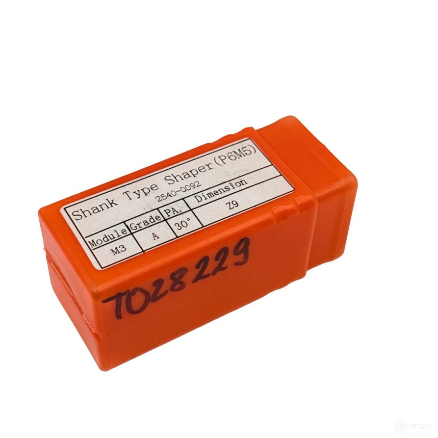 Долбяк хвостовой М 3.0, z=9, 30°, D=27 мм (2540-0092) TORNERI Т028229