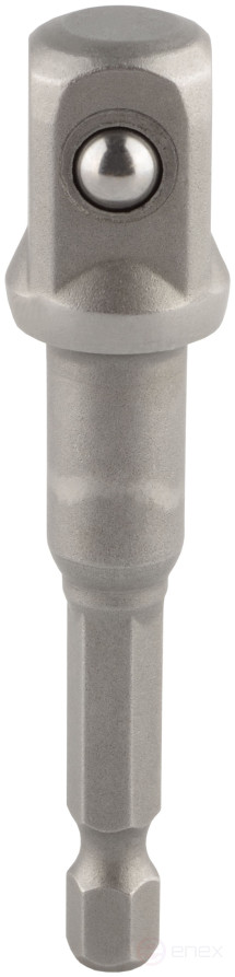 Adapter holder for heads and inserts (1/2"<-->HEX1/4", L=73mm) Avtodor 44803