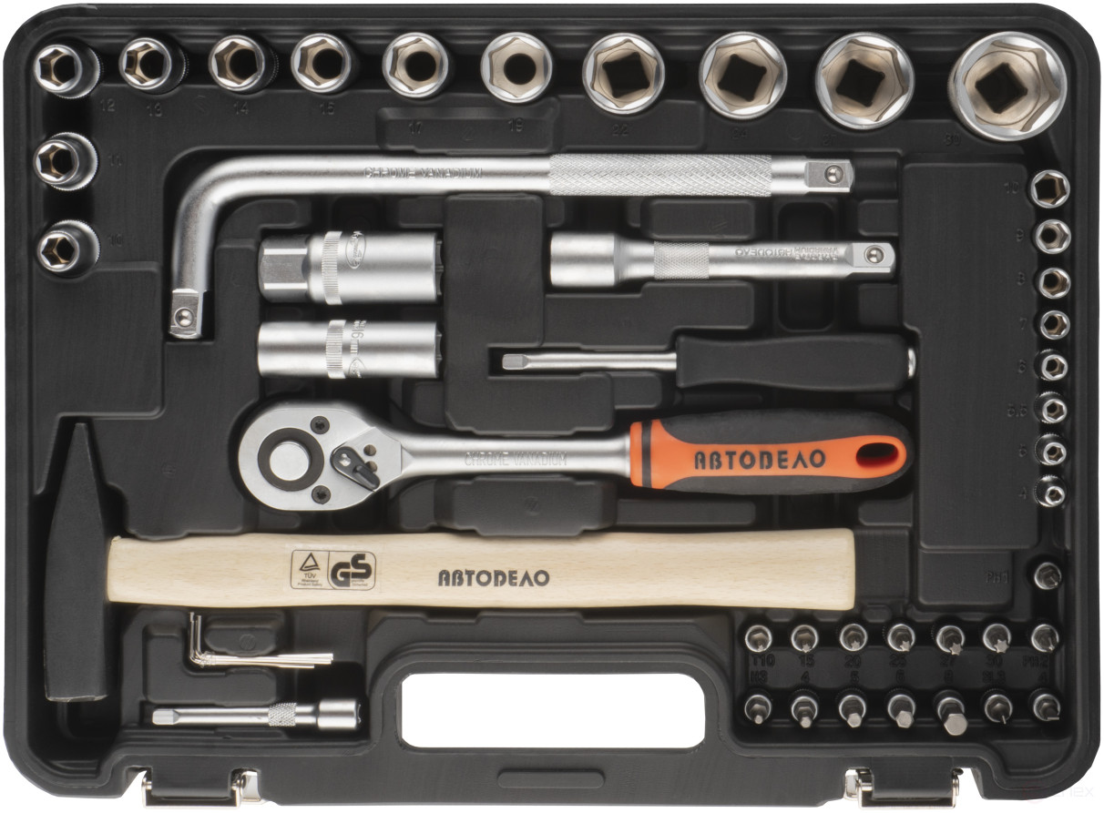 Tool Set 64pr. 1/2" DR 1/4"DR Avtodor (39860)