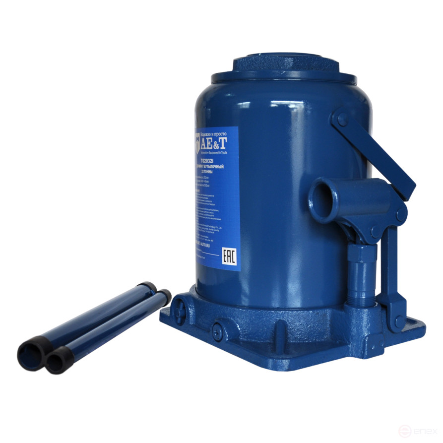 Double-rod bottle jack T02032i AE&T 32t
