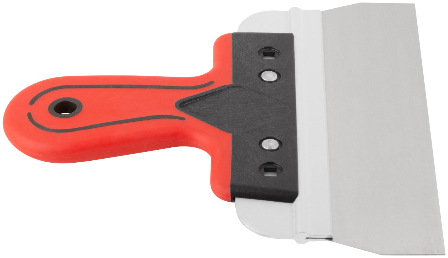 Facade Professional spatula, stainless steel, rubberized handle 200 mm