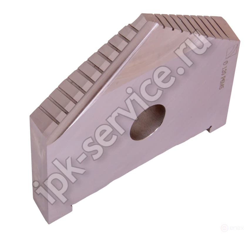 Plate for the first precast drill bit f120 R6M5 GOST 25526-82