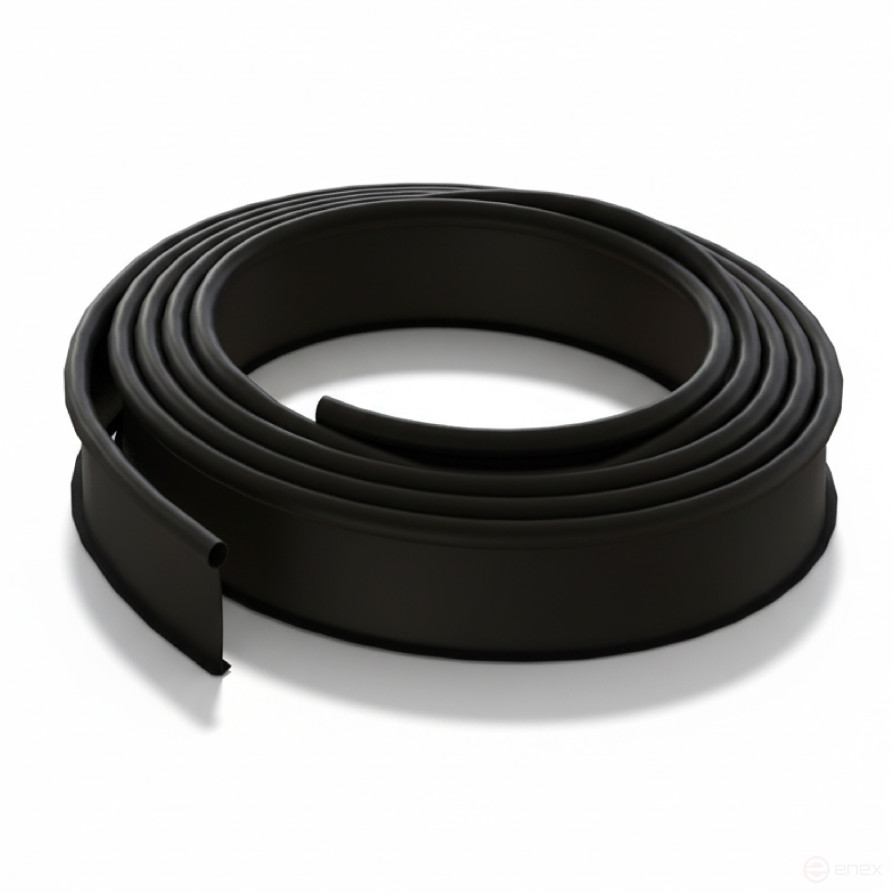 Border ribbon garden DECO Geoplastboard 10 meters color black