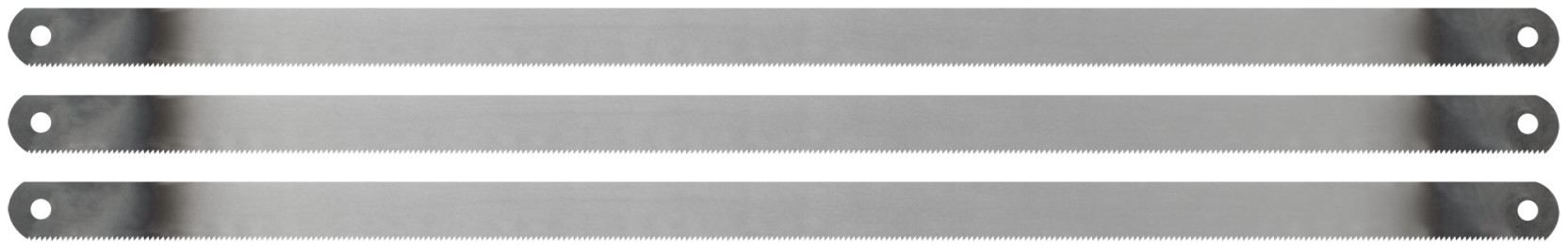 Hacksaw blades for metal 300x12 mm, tool steel, 3 pcs. ( 24 TRI ), PVC envelope