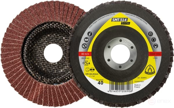 Petal poppet circle SMT 314 Extra, 115 x 22.23, 322812