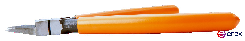 Кусачки-бокорезы с ручками, покрытыми ПВХ,, оксидированные, 150 мм