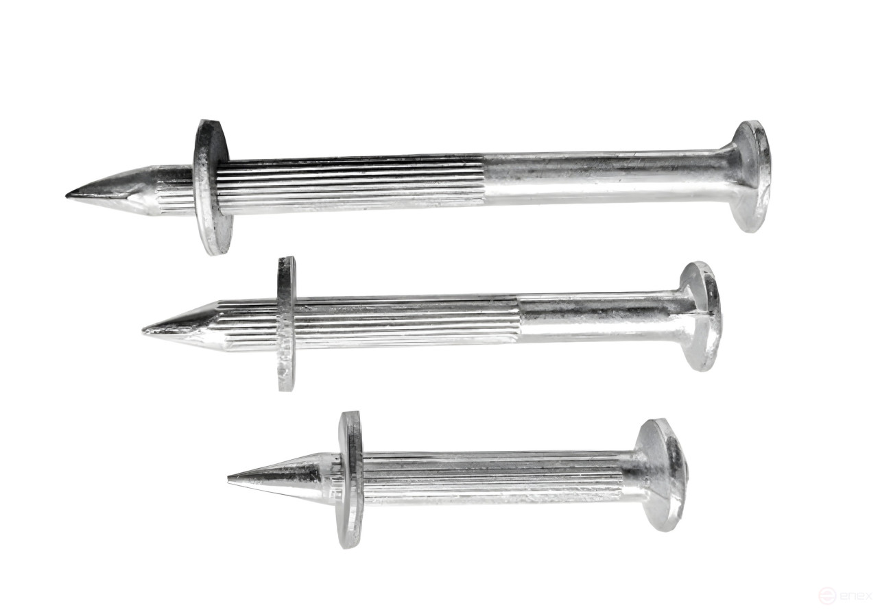 Дюбель гвозди по бетону DNJ для пороховых монтажных пистолетов (50 мм, 100 шт./уп) FEDAST