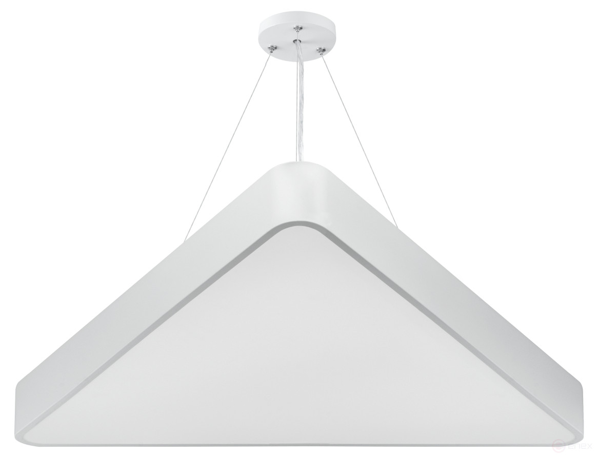 Светильник LED ЭРА Geometria SPO-151-W-40K-030 Delta 30Вт 4000К 3000Лм IP40 600*80 белый подвесной драйвер внутри