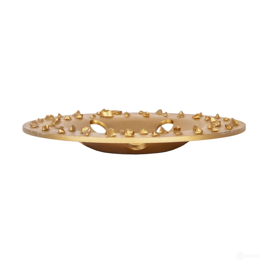 Carbide PRACTICE cup 125 x 22 mm flat, grain # 8 coarse (795-354)