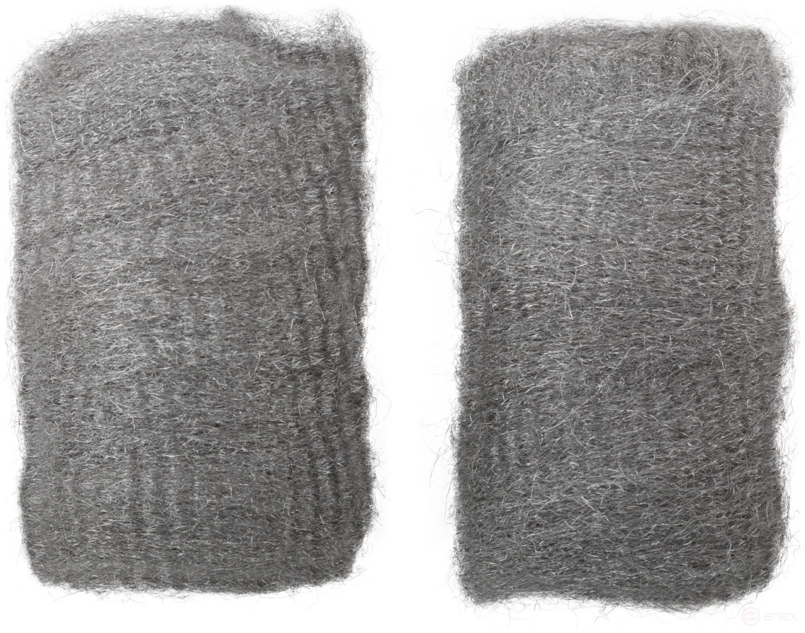 Стальная шерсть абразивная № 0, 2 шт, 24 г