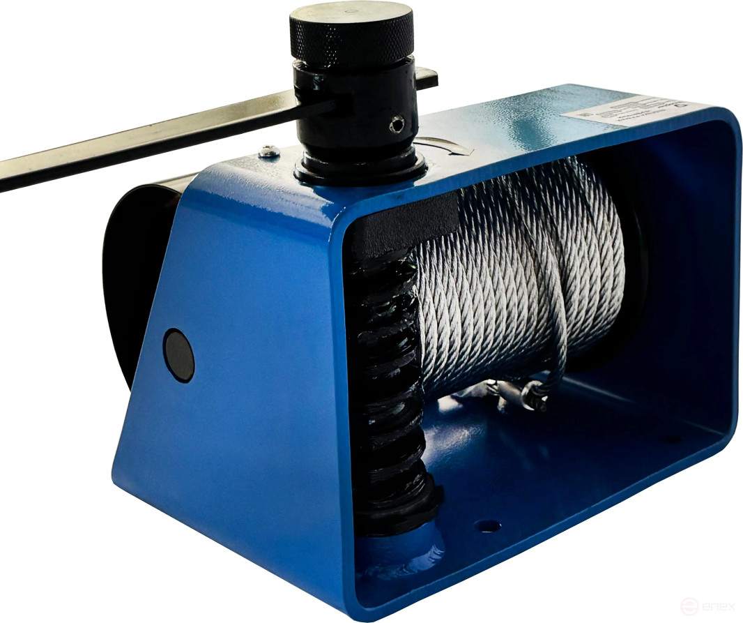 Лебедка ручная червячная Shtapler ЛЧР-500 (0,5т, 25м)