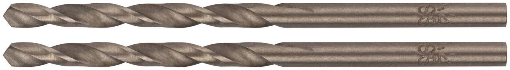 Сверла по металлу HSS полированные в блистере 3,2 мм (2 шт.)