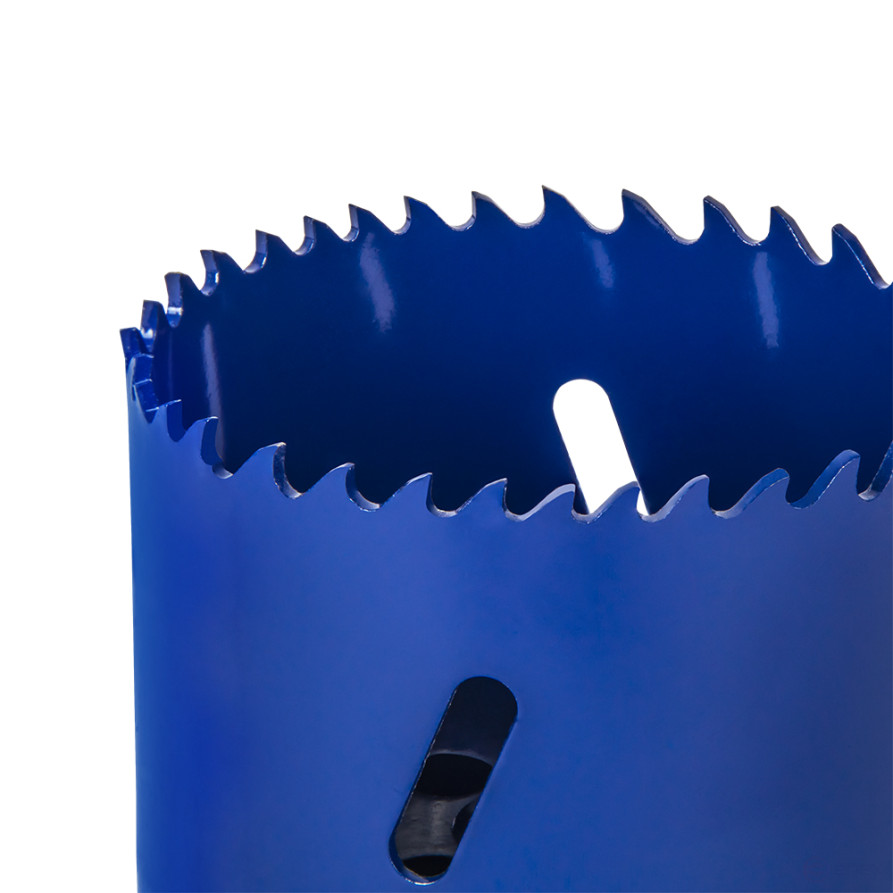 Коронка биметаллическая ПРАКТИКА 64 мм (1шт), клипса (036-018)