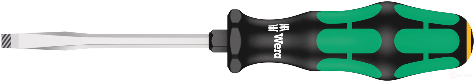 334 SK SL Отвёртка шлицевая, с шестигранным стержнем, 0.8 x 4.5 x 90 мм