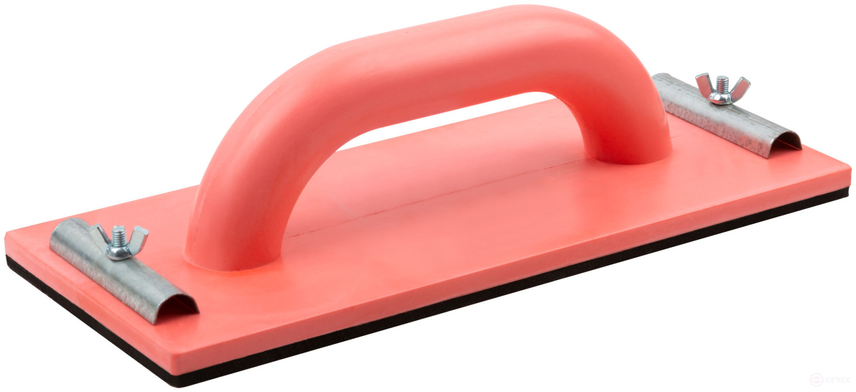 Grater d/ sandpaper.bum. plastic with metalwith a clamp of 280x120 mm