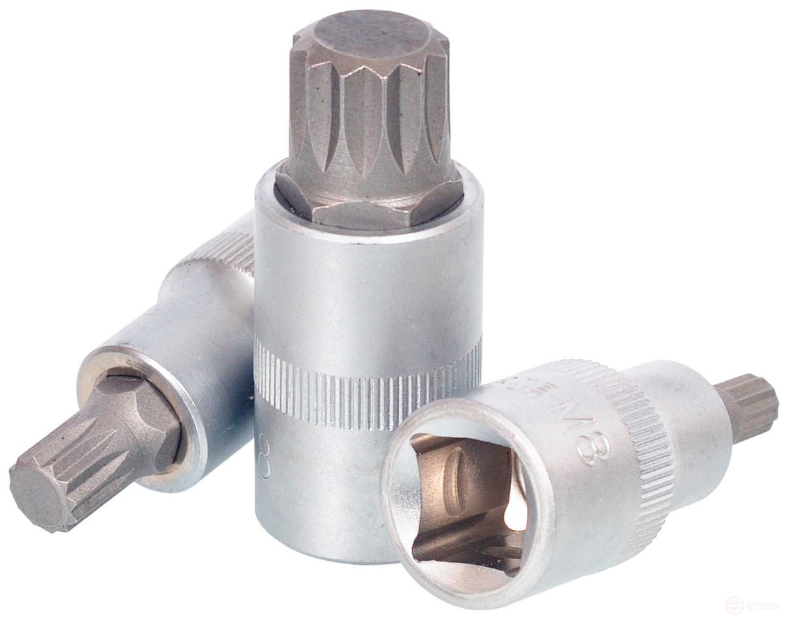 Головка со вставкой SPLINE M10 (DR1/2";L=55mm) (АвтоDело) 39510