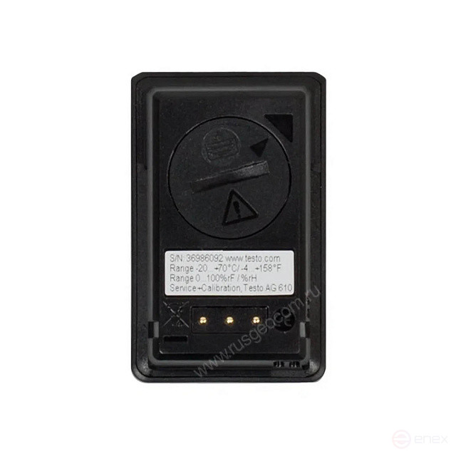 Testo 174H logger with verification
