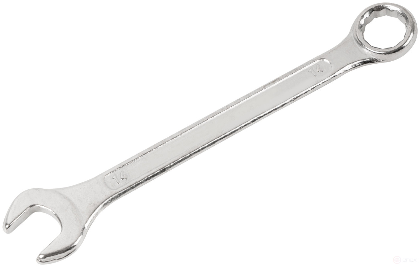 Ключ комбинированный, цинковое покрытие 14 мм