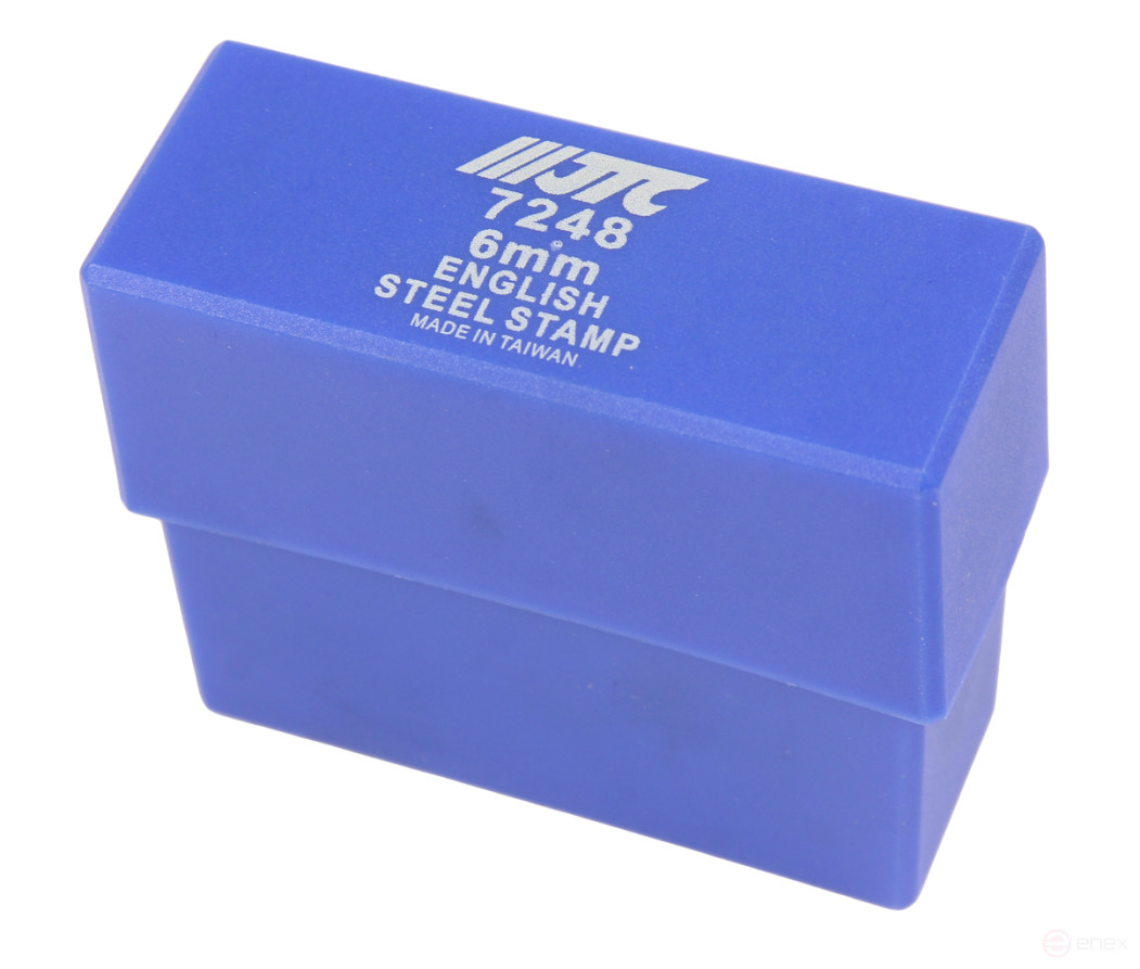 Letter stamps Latin 6 mm JTC