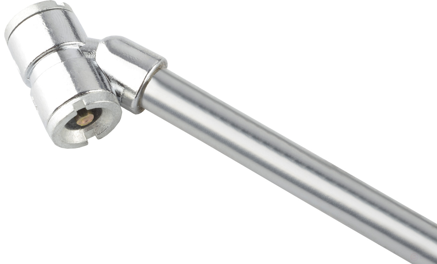 Манометр (0.50-12.16 bar) с клапаном спуска и шлангом с насадкой-удлинителем (АвтоDело) 42313