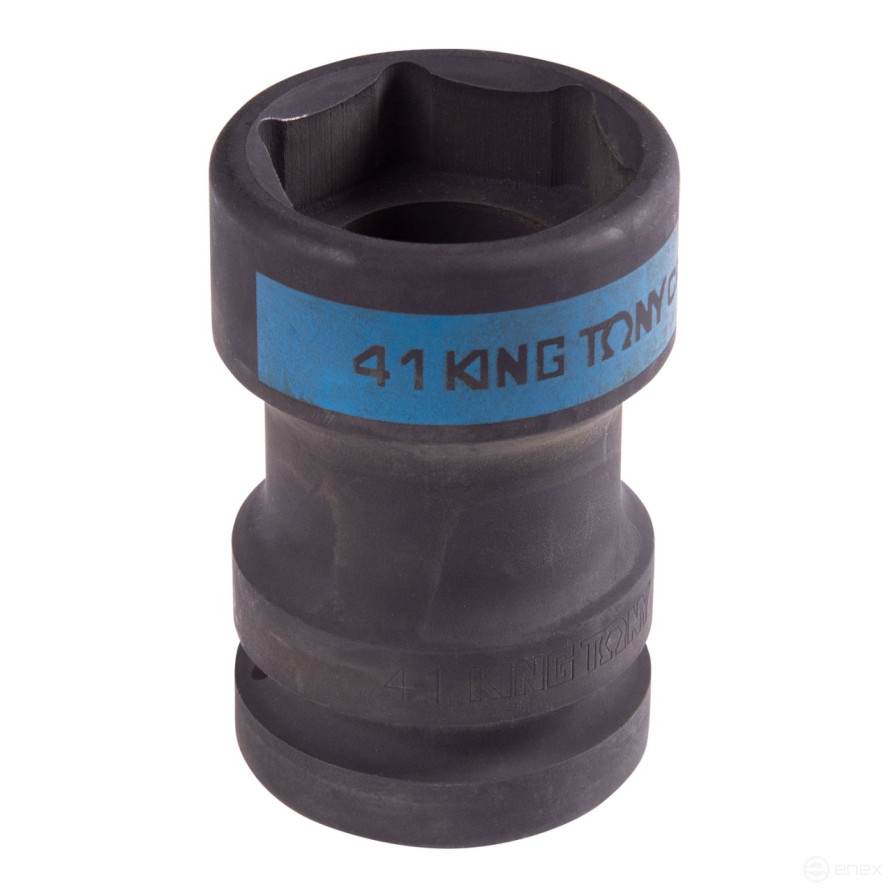 End impact head 1", Square 20 mm x Hex 41 mm, footboard KING TONY 85452041M