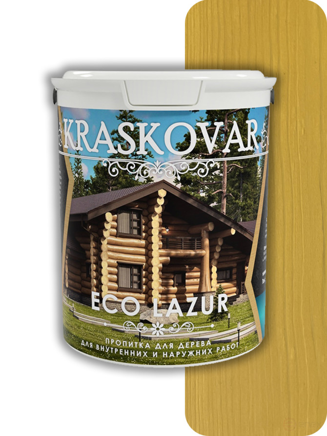 Impregnation for wood Kraskovar Eco Lazur Pine 2 l.