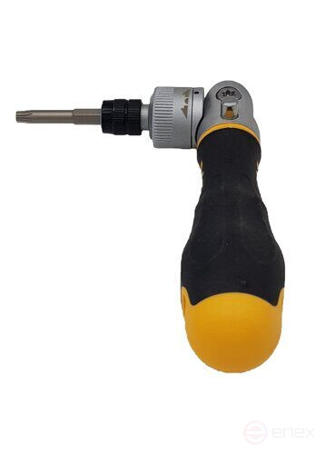 Felo Трещотка поворотная Ergonic K с набором бит в чехле, 16 шт 06071604