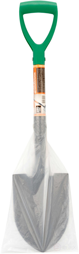 Лопатка автомобильная, штыковая (L-680мм; не складная; нерж.сталь) АвтоDело 44002