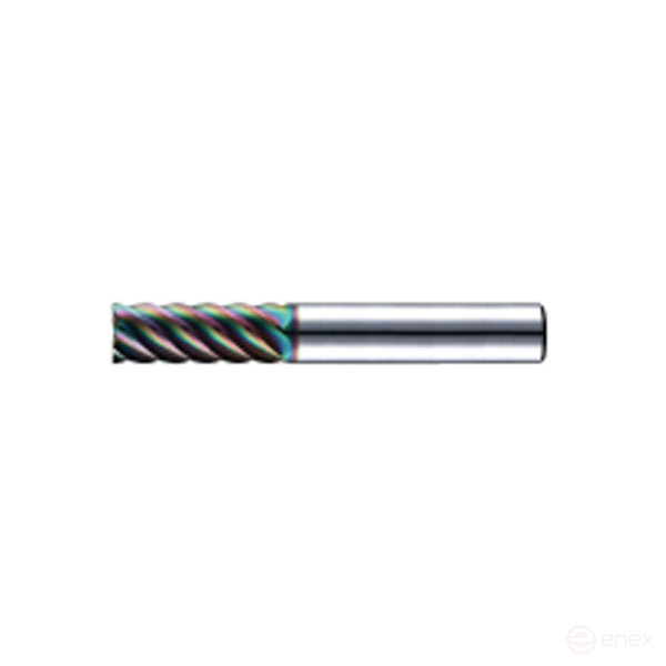 High-performance carbide end milling cutter D10x35x90x10 Z6 TiSiN-HP