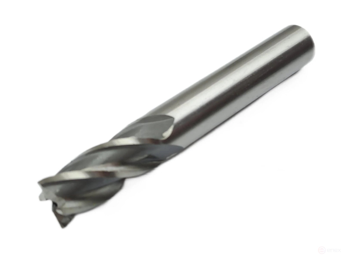 End mill with cylindrical shank f 12x26x83 mm z=4 P6M5K5 TORNERI T020861