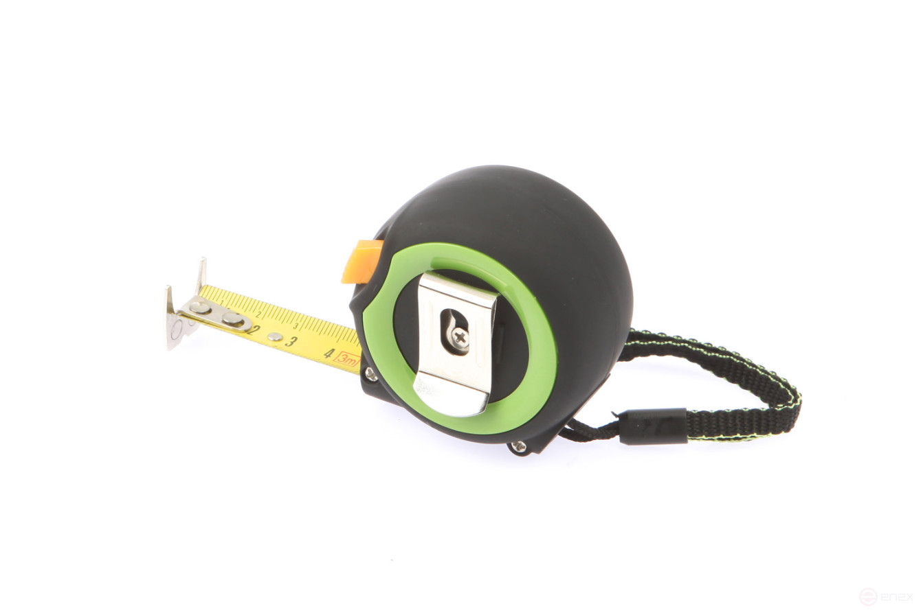 Рулетка в обрезиненном корпусе "Компакт" 3м×19мм