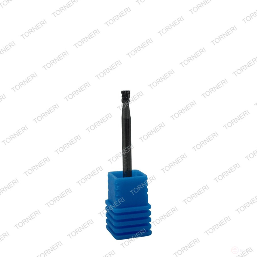 Carbide borehole type N030403 (reverse cone), 3.0 mm, shank 3 mm, double notch TORNERI T018446