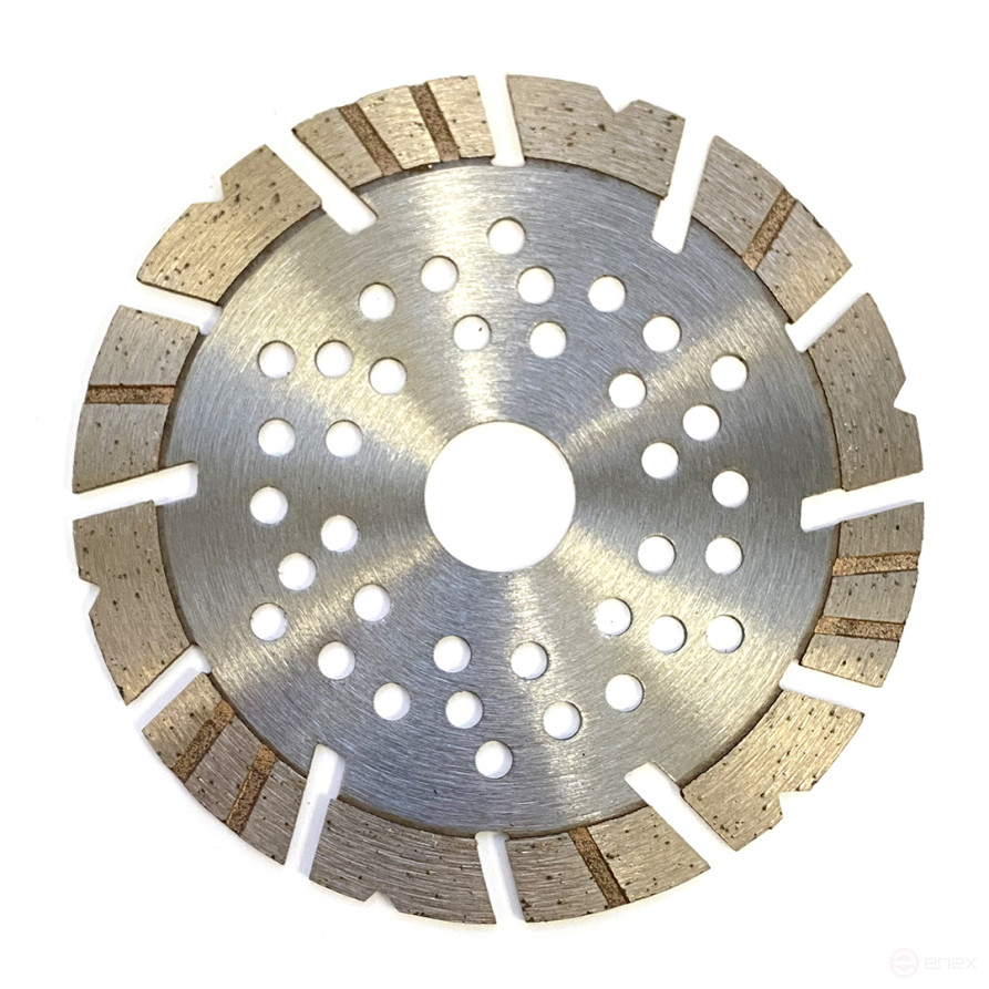 Диск алмазный по бетону, турбо-сегмент, Universal PRO Ø125х12х22,23 Adel Instrument