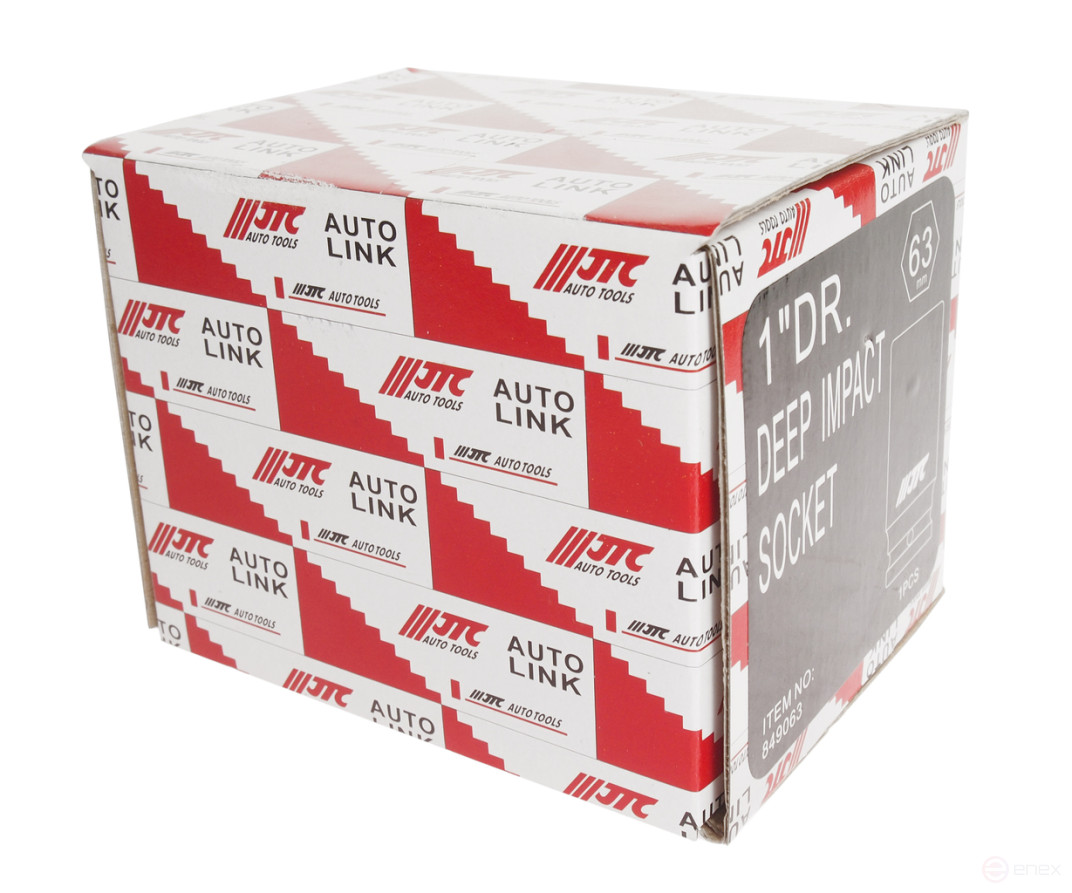 Головка торцевая 1" 63мм ударная глубокая L=110мм JTC