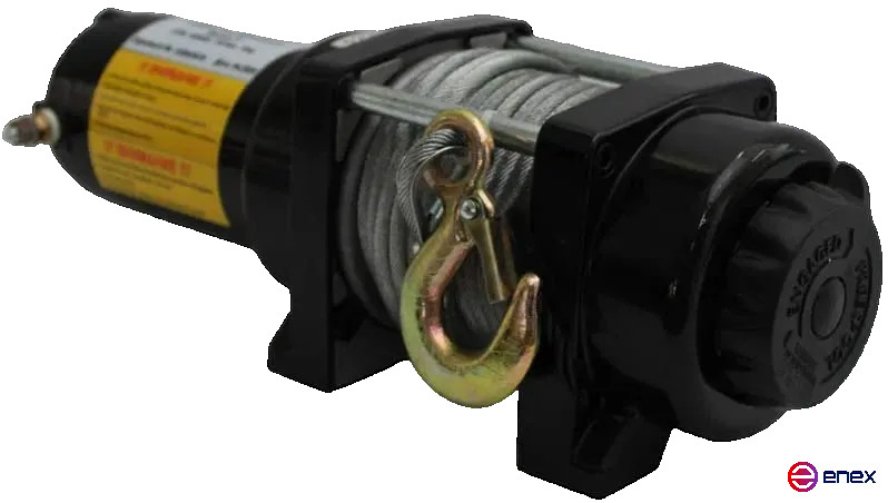 Electric car winch Shapler P (J) (12V 4000lb 1814kg/15m)