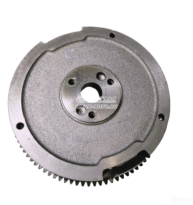 Маховик LIFAN 27500/2V77F, 2V78F, 2V78F-2A, 2V80F-A, катушка освещения 20 Ампер