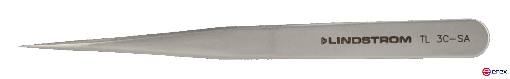 Stainless steel tweezers/antimagn/110mm/sharp tips