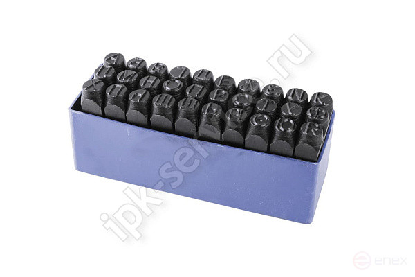 The stamp is letter-shaped 8mm