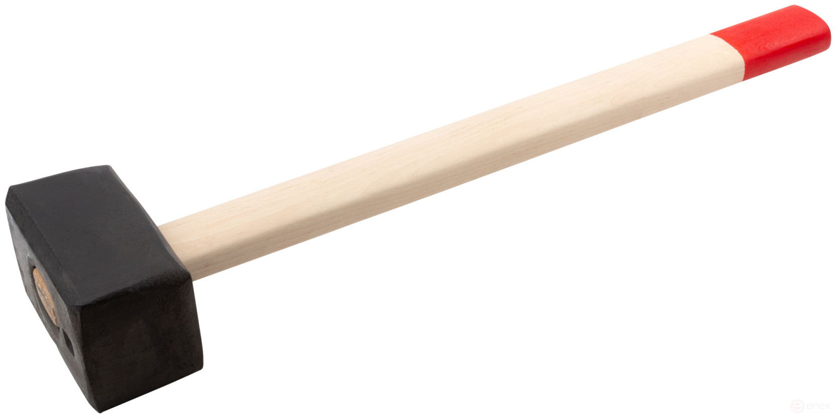 Forged sledgehammer assembly, wooden handle 6 kg