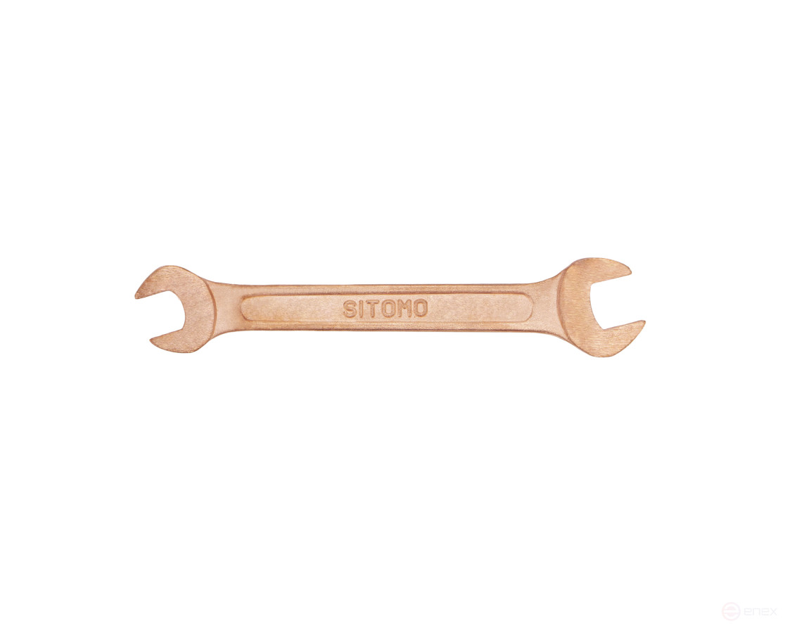 Double-sided horn wrench 24x32 copper plating SITOMO
