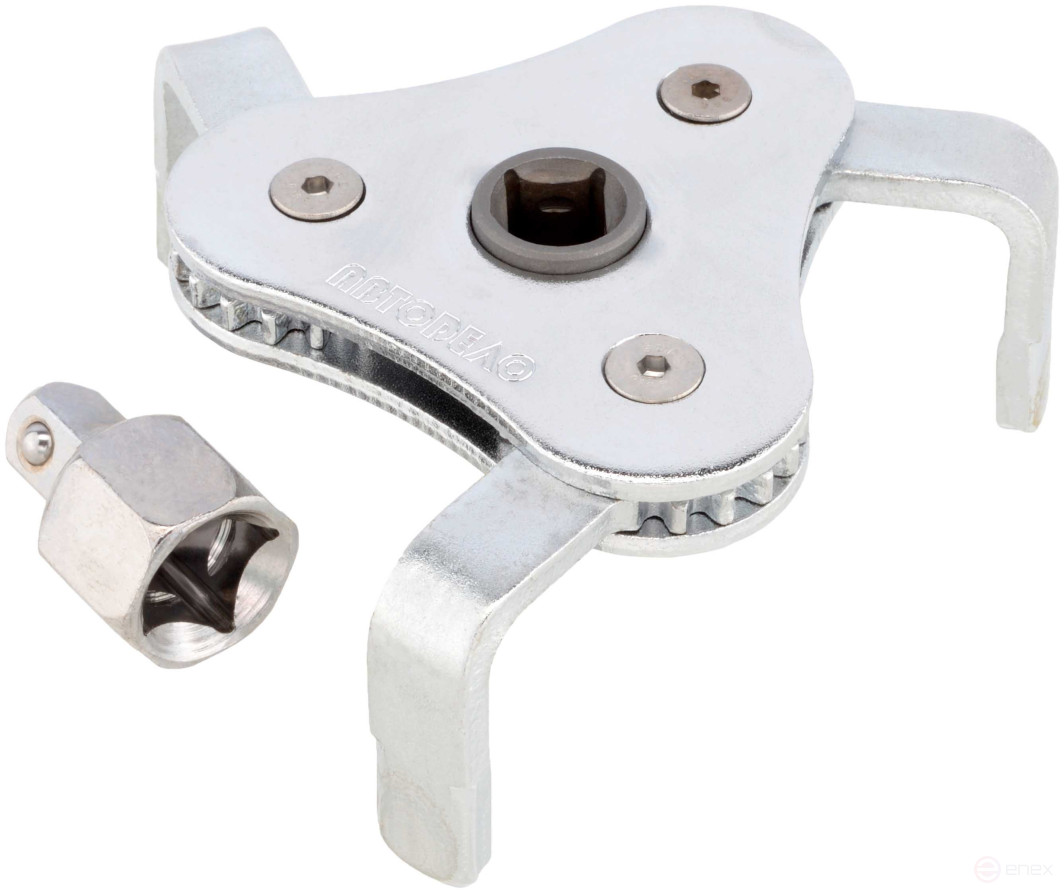 Ключ масляного фильтра (АвтоDело) "Краб" D=63-100mm (плоские захваты) 40531