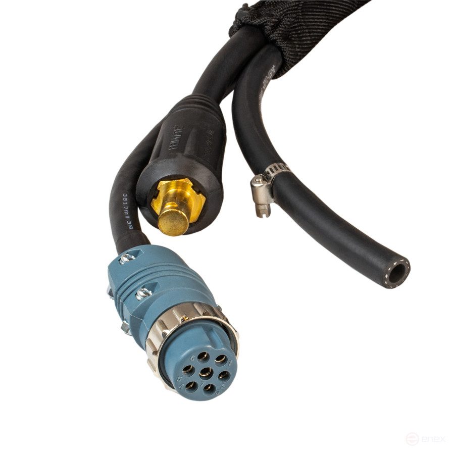 PROGRESS connector package 5m, 50 mm2, 7 pin, textile, air cooling.