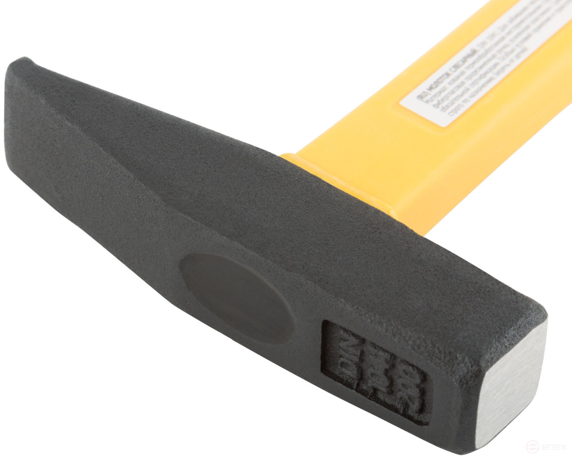 Молоток кованый, фиберглассовая усиленная ручка, Профи 200 гр.