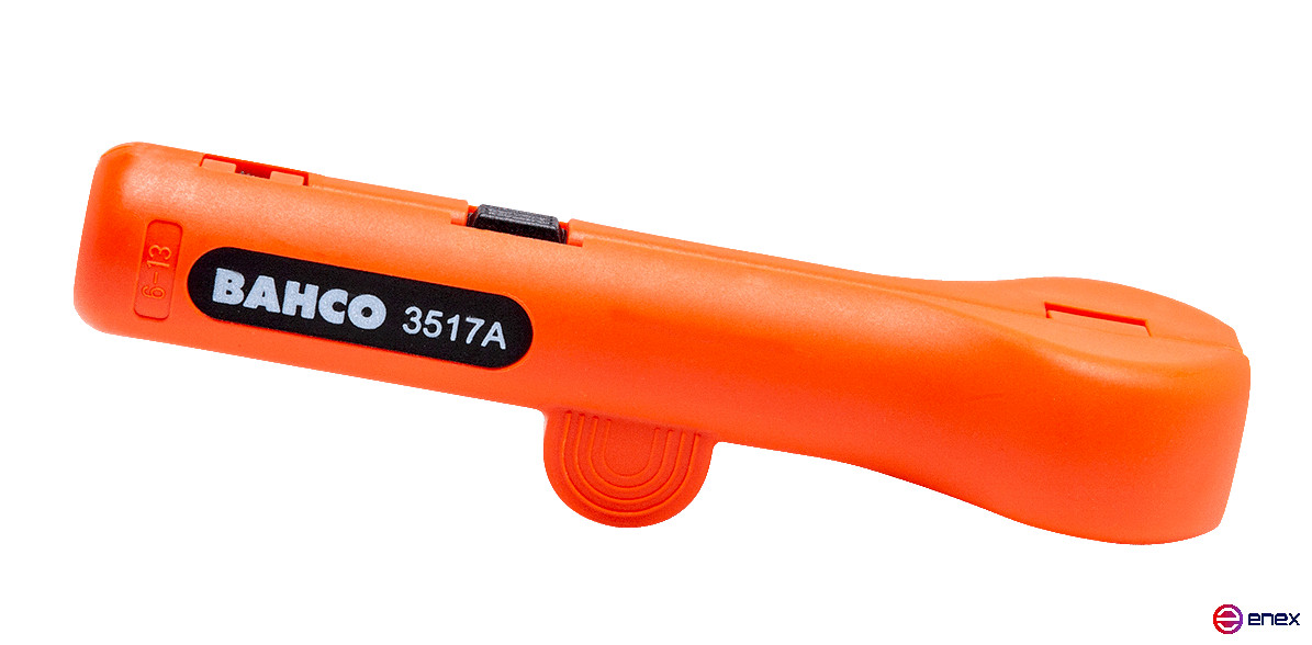 A tool for removing insulation from flat and round cables